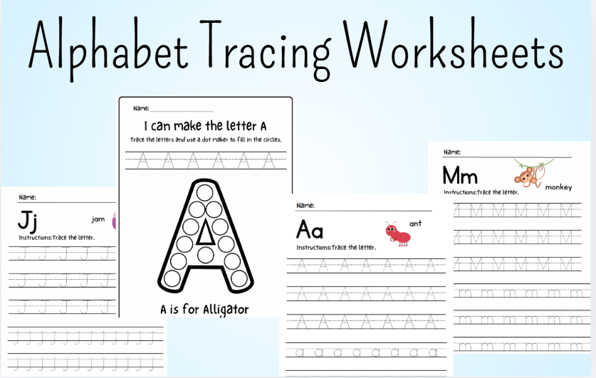 Sight Words Worksheets Printable | Read Trace Write | Writing Practice | Learning Activities | Printable PDF Download - CraftyMindslab
