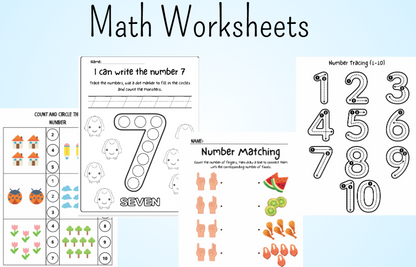 Sight Words Worksheets Printable | Read Trace Write | Writing Practice | Learning Activities | Printable PDF Download - CraftyMindslab